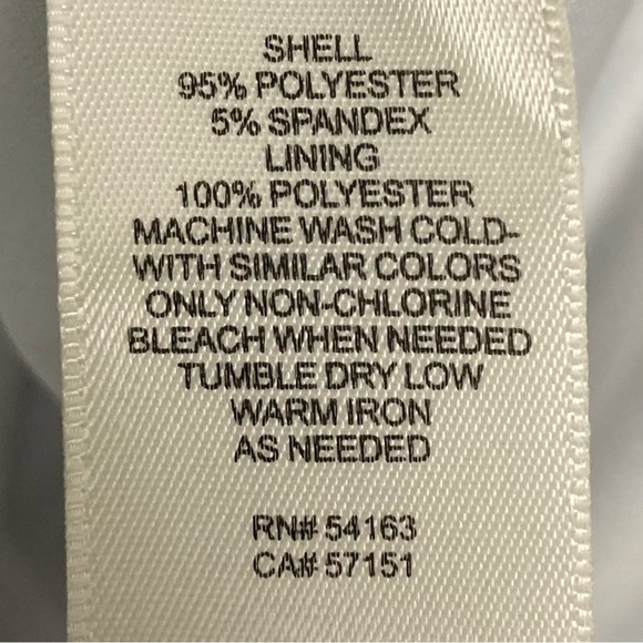 Eliza J Printed Shift Dress Women’s Size 12 Stretch Knit Lined Boat Neck Classic - Picture 8 of 8